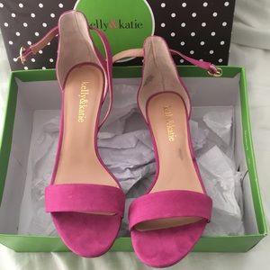 Pink heels